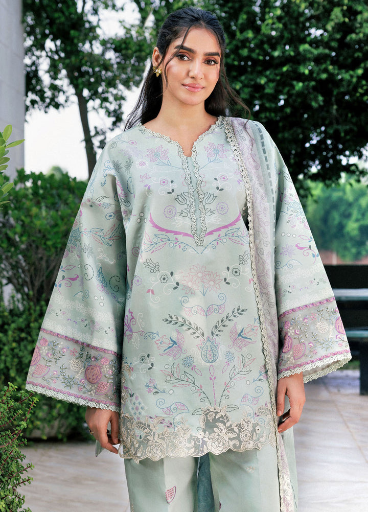 Zync by Florent Embroidered Viscose Suits Unstitched 3 Piece FL25IM FL-6A - Winter Collection