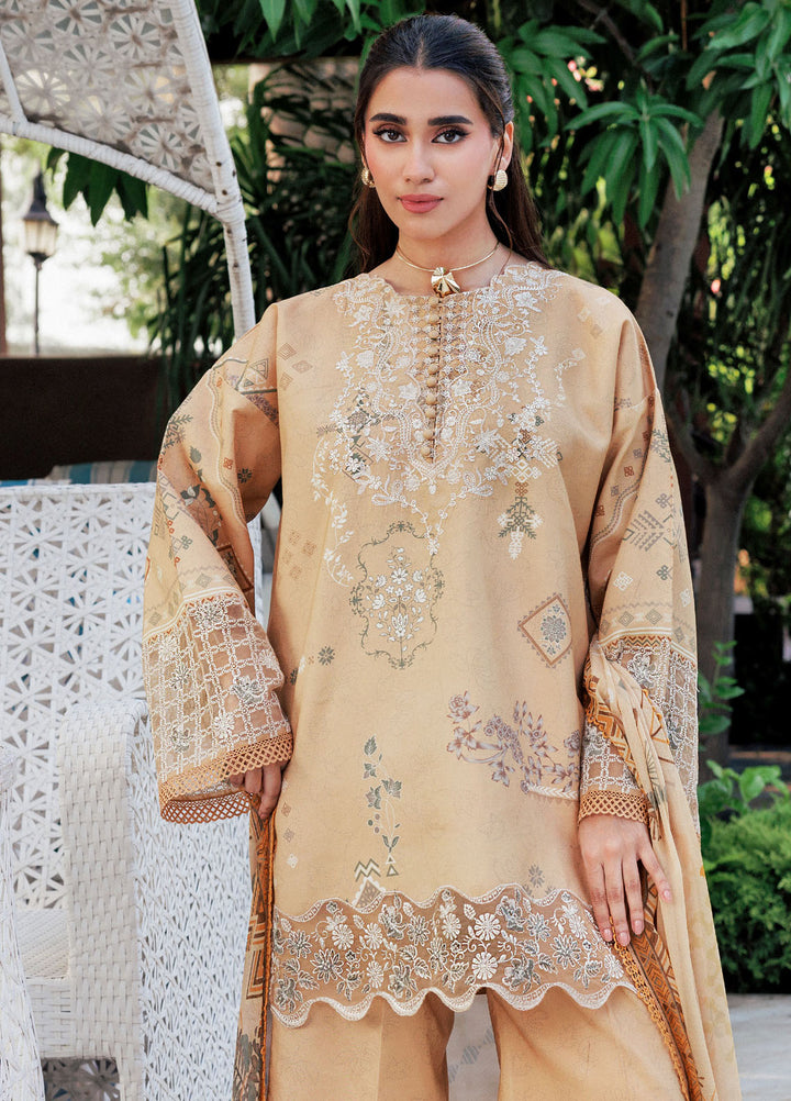 Zync by Florent Embroidered Viscose Suits Unstitched 3 Piece FL25IM FL-8B - Winter Collection