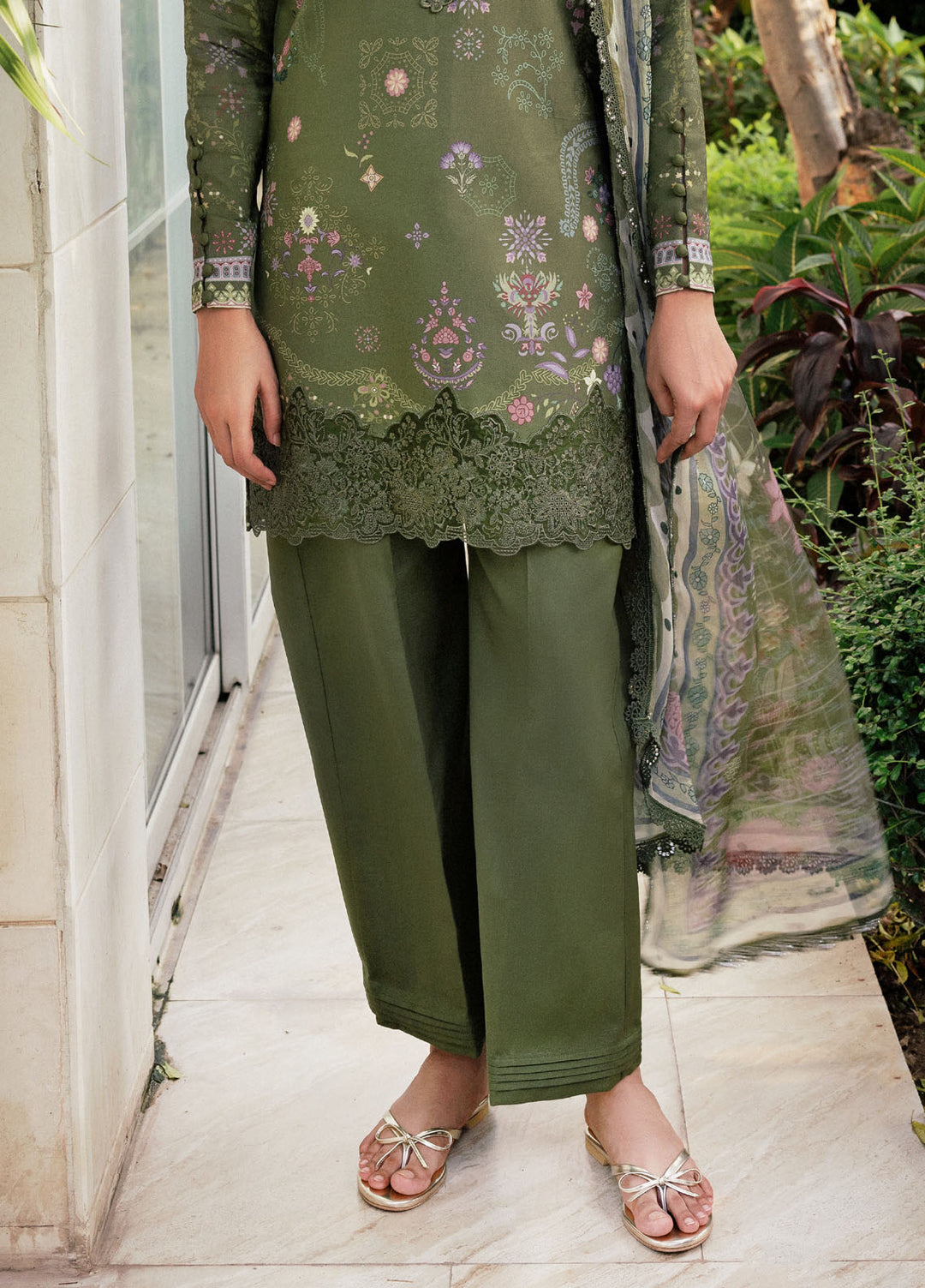 Zync by Florent Embroidered Viscose Suits Unstitched 3 Piece FL25IM FL-9B - Winter Collection