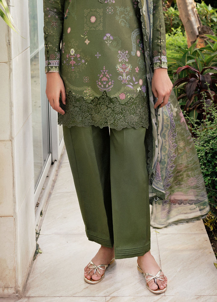 Zync by Florent Embroidered Viscose Suits Unstitched 3 Piece FL25IM FL-9B - Winter Collection