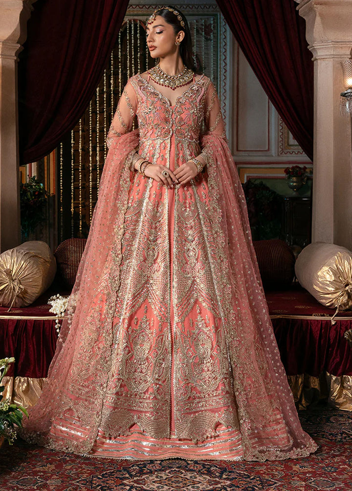 Noor e Naaz by Imrozia  Embroidered Net 3 Piece Suit IB-50 Khushbu