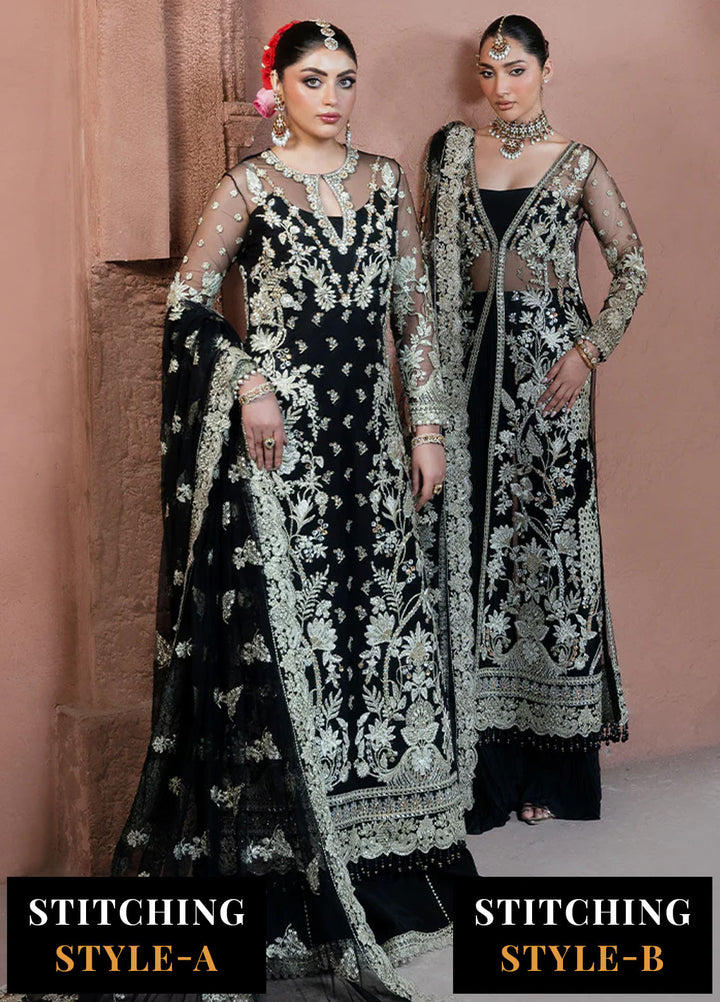 Noor e Naaz by Imrozia  Embroidered Net 3 Piece Suit IB-52 Nazrana