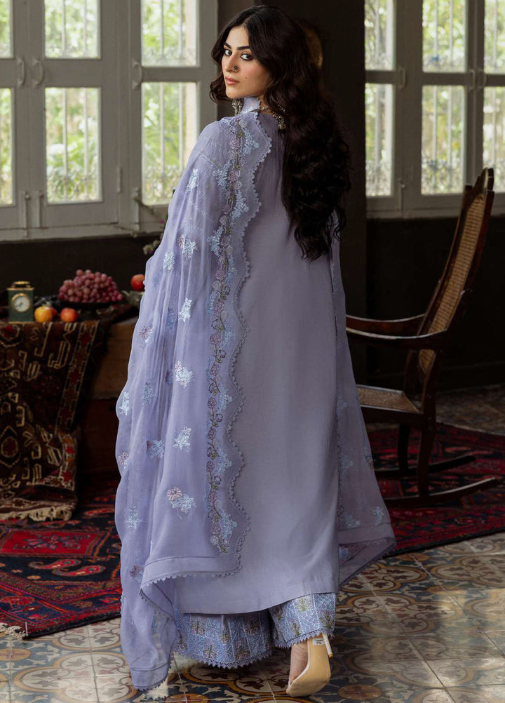 Kahf Premium Embroidered Karandi Suits Unstitched 3 Piece KHF25KU KKH-04 Wisteria - Winter Collection
