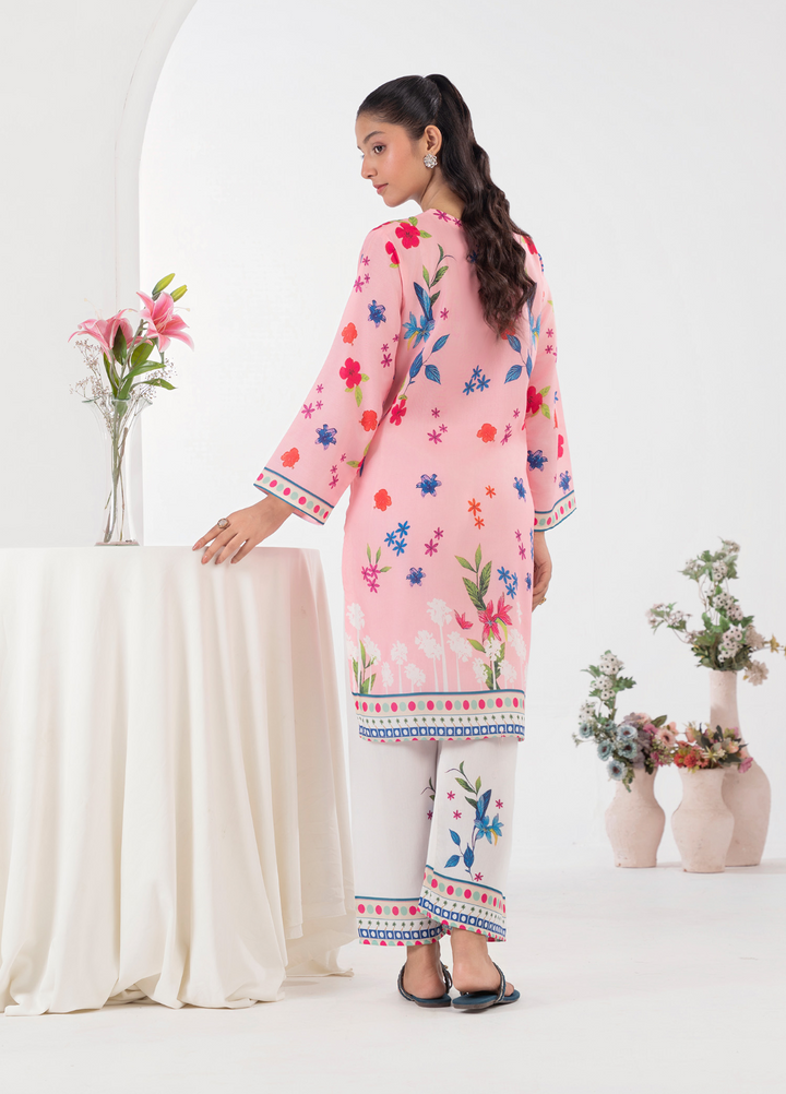 Lamhay by Haniya Mahnoor Pret Embroidered Poly Lawn 2 Piece Suit Emore