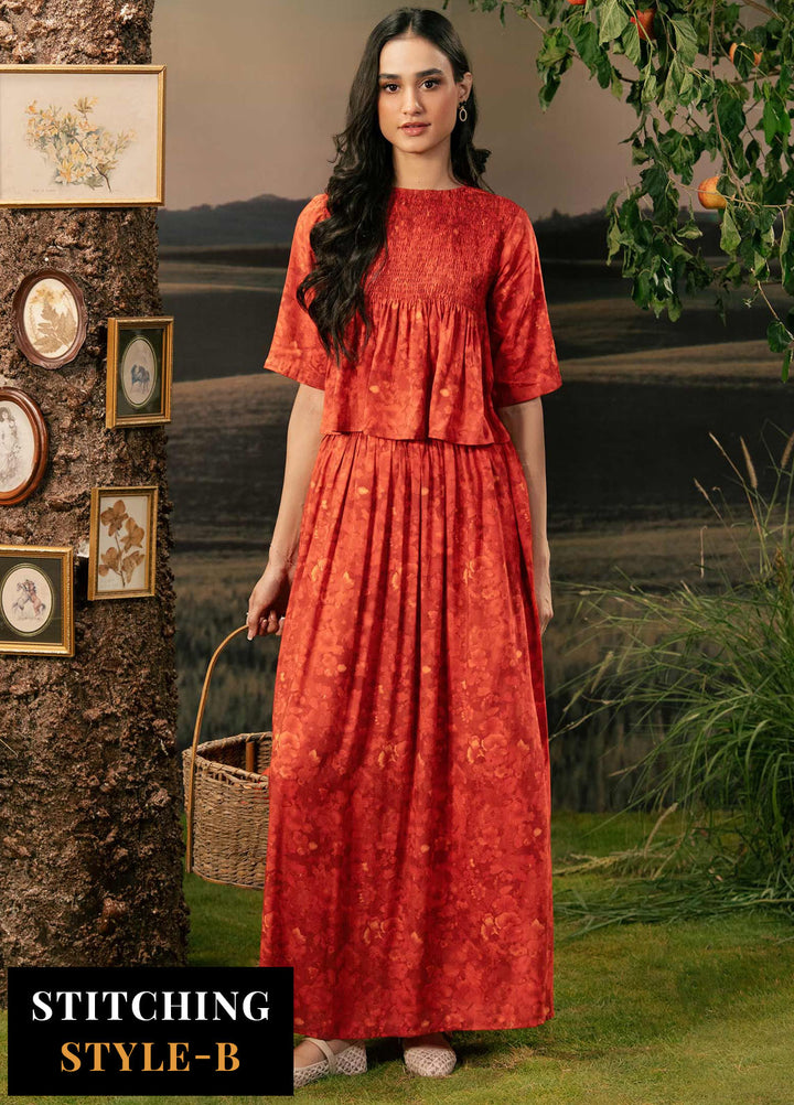 M Basic by Maria B Embroidered Arabic Lawn Suits Unstitched 3 Piece MB25PF MB-10 B - Summer Collection