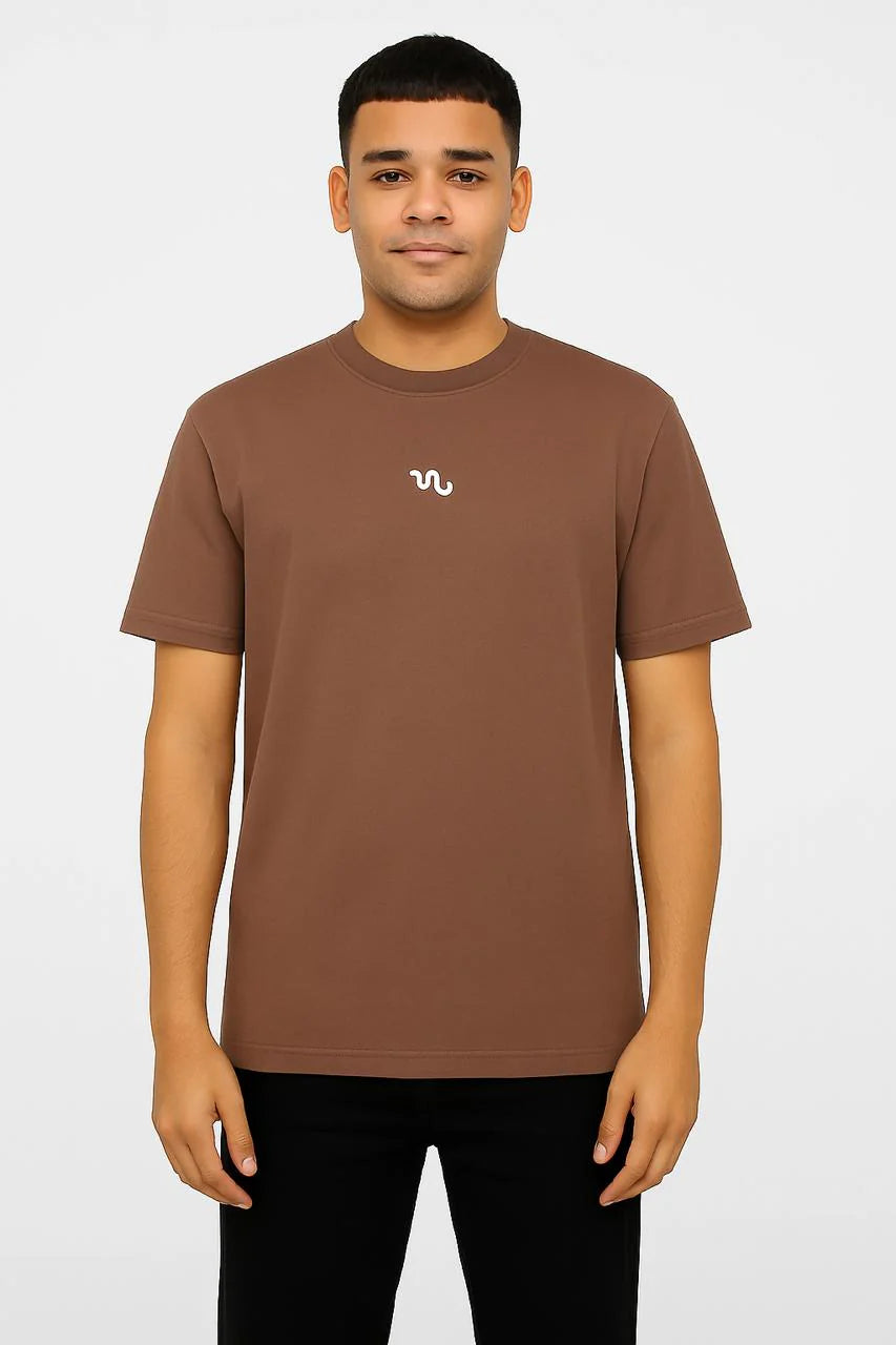 Movement Unisex Movement Basic T Shirt Brown - Western Collection