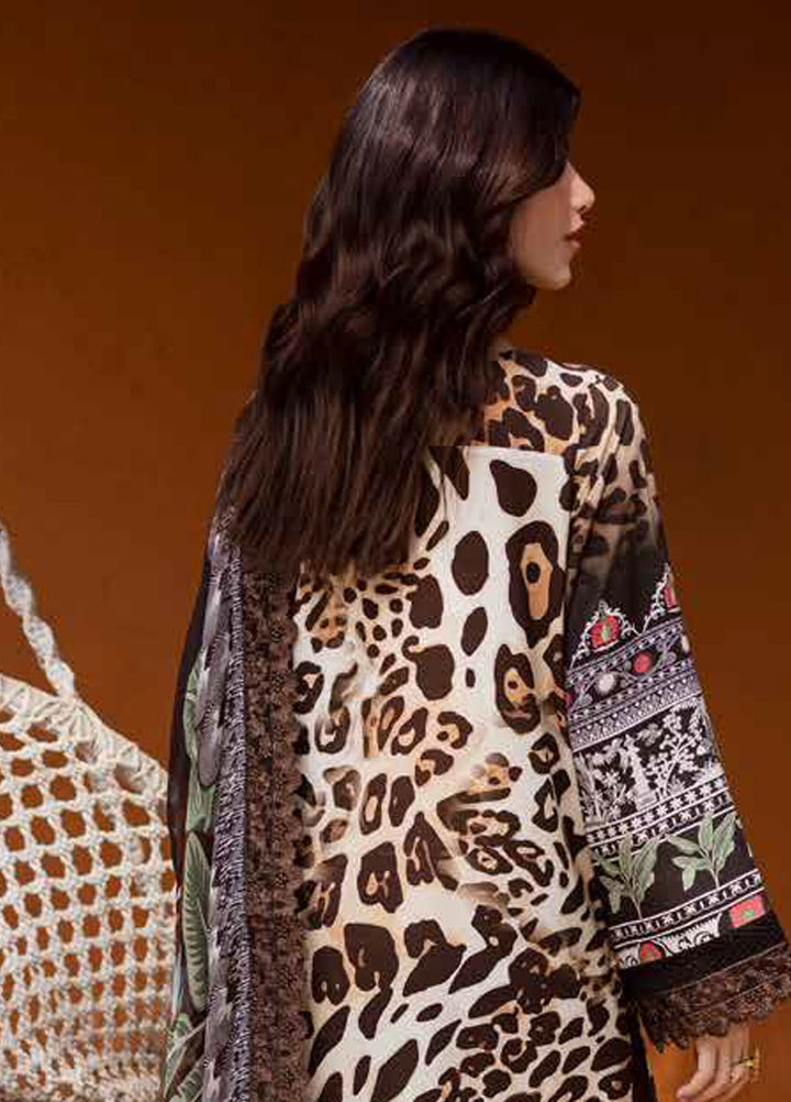 Nureh Embroidered Linen Suits Unstitched 3 Piece NU25GEU NWG-85 - Winter Collection