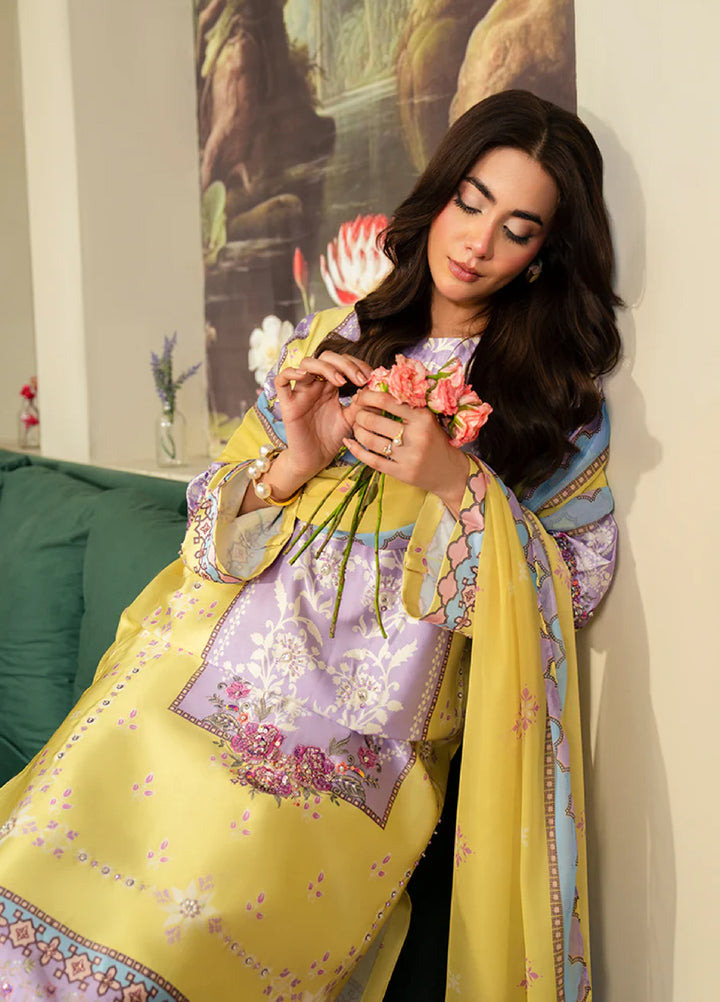 Celeste by Imrozia Pret Hand work Shamooz Silk 3 Piece SP-105 Nova