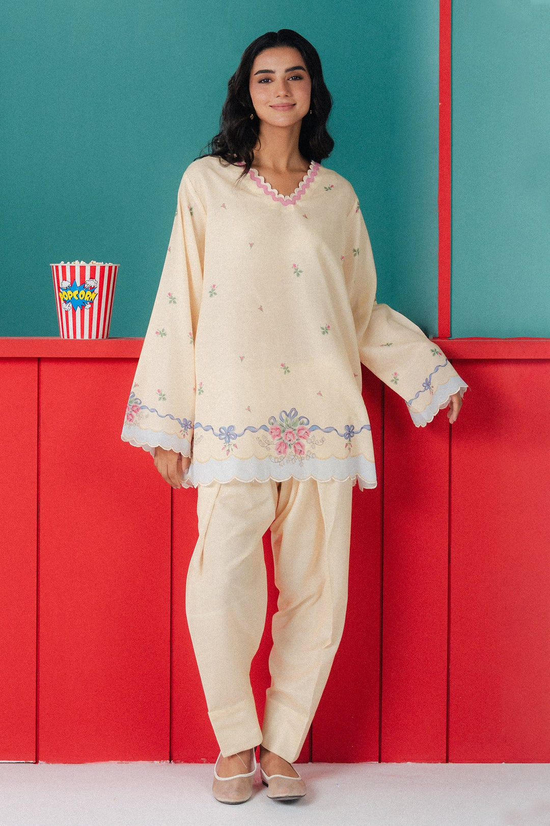 Fusion by Mannat Clothing Pret Printed Lawn 2 Piece Suit Opal