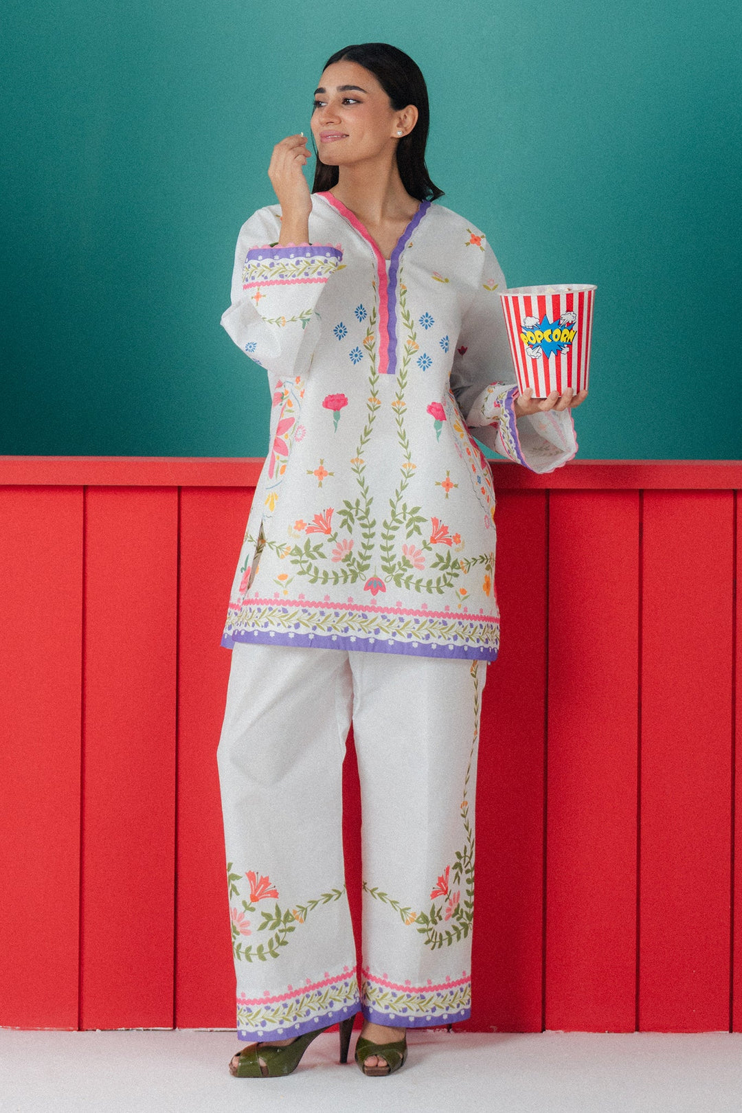 Fusion by Mannat Clothing Pret Printed Lawn 1 Piece Suit Velour