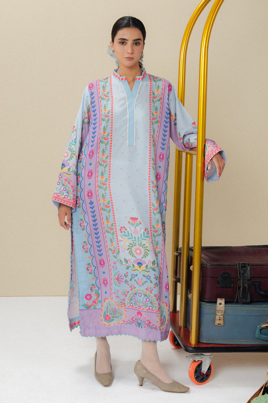 Fusion by Mannat Clothing Pret Printed Lawn 1 Piece Suit Lyra