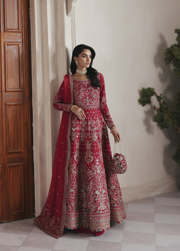 Serica by Gulaal Unstitched Raw Silk Embroidered Suits 3 Piece GL25URC D-SD10 Serosia - Winter Collection