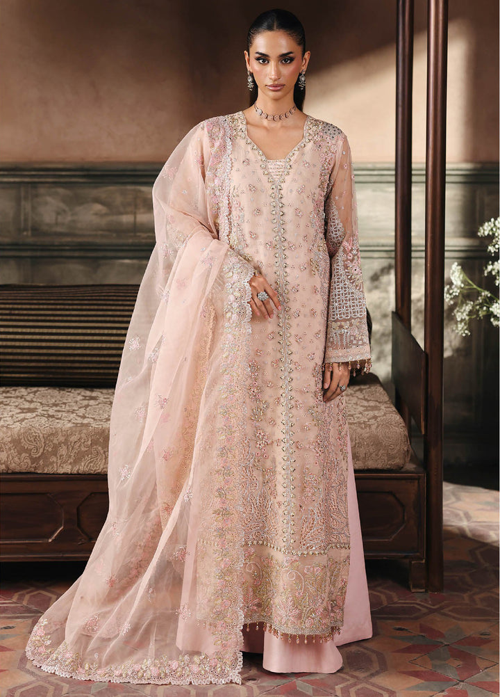 Sage by Rajbari Unstitched Luxury Formals Embroidered Organza Suits 4 Piece RB25SFART-04 Amara - Formal Collection