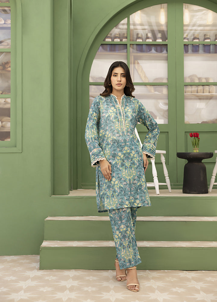 Lakhany Pret Printed Lawn 2 Piece Suit LG-IZ-0393