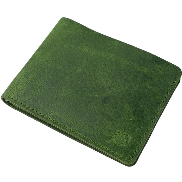 Vintage by Jild Mens Genuine Vintage Leather Wallet-OLIVE GREEN S3 - Wallets Collection