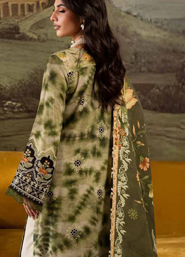Signature Prints by Nureh Unstitched Linen Printed Suits 3 Piece NU25SW SP-172 - Winter Collection