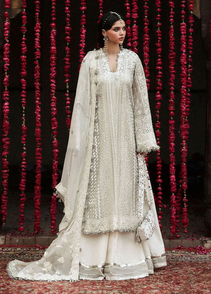 Massarat by Hussain Rehar Embroidered Organza Suits Unstitched 3 Piece HRR25MU Sitara - Festive Collection