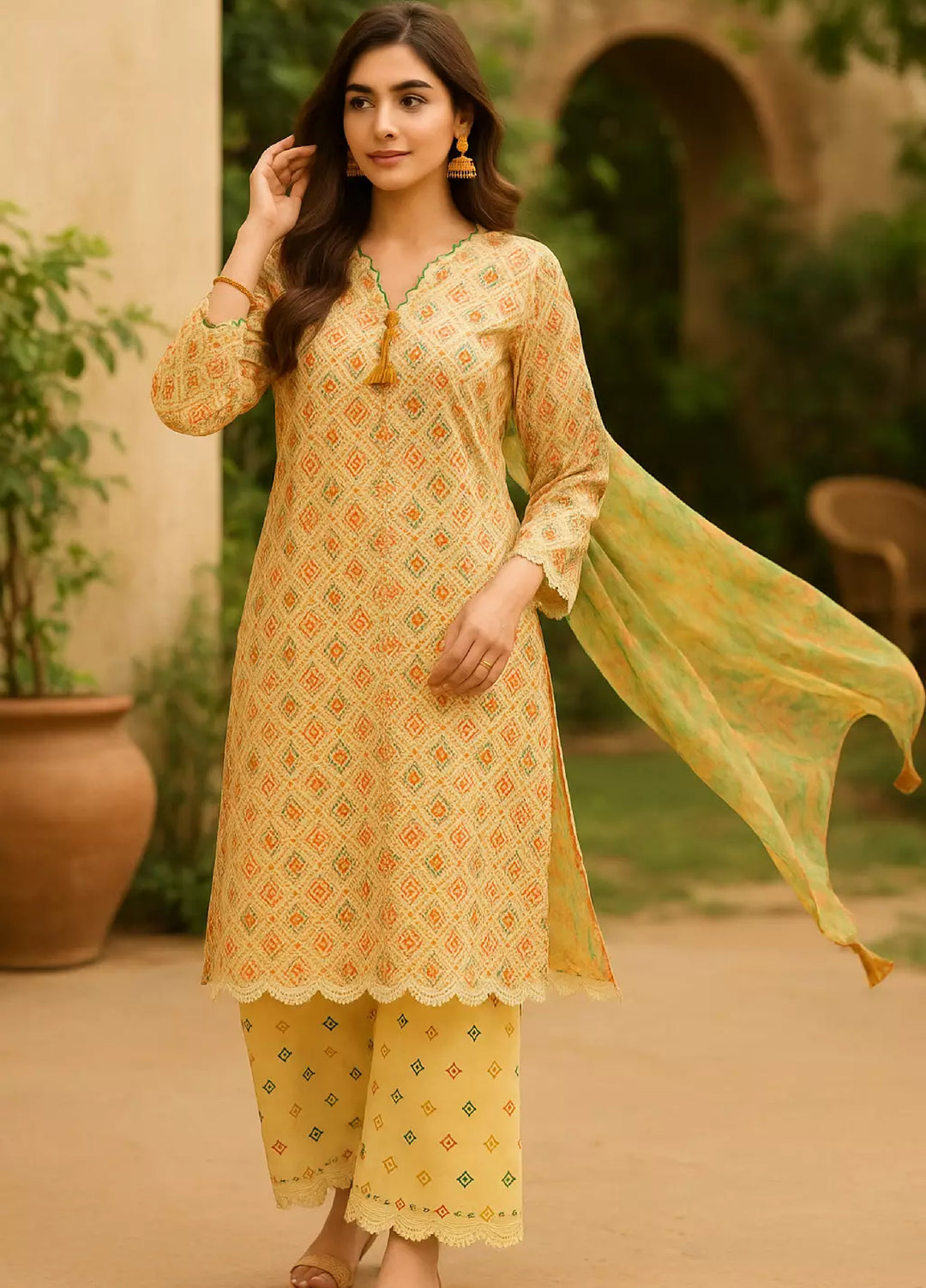 Salitex Unstitched Women Printed Lawn 3 Piece SUNS7ASI177 - Summer Collection