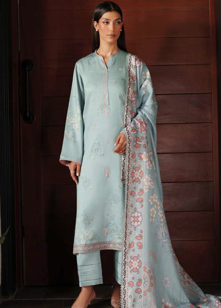Bellini by Seran Unstitched Winter Cotail Embroidered Suits 3 Piece SN25BW Merene - Winter Collection
