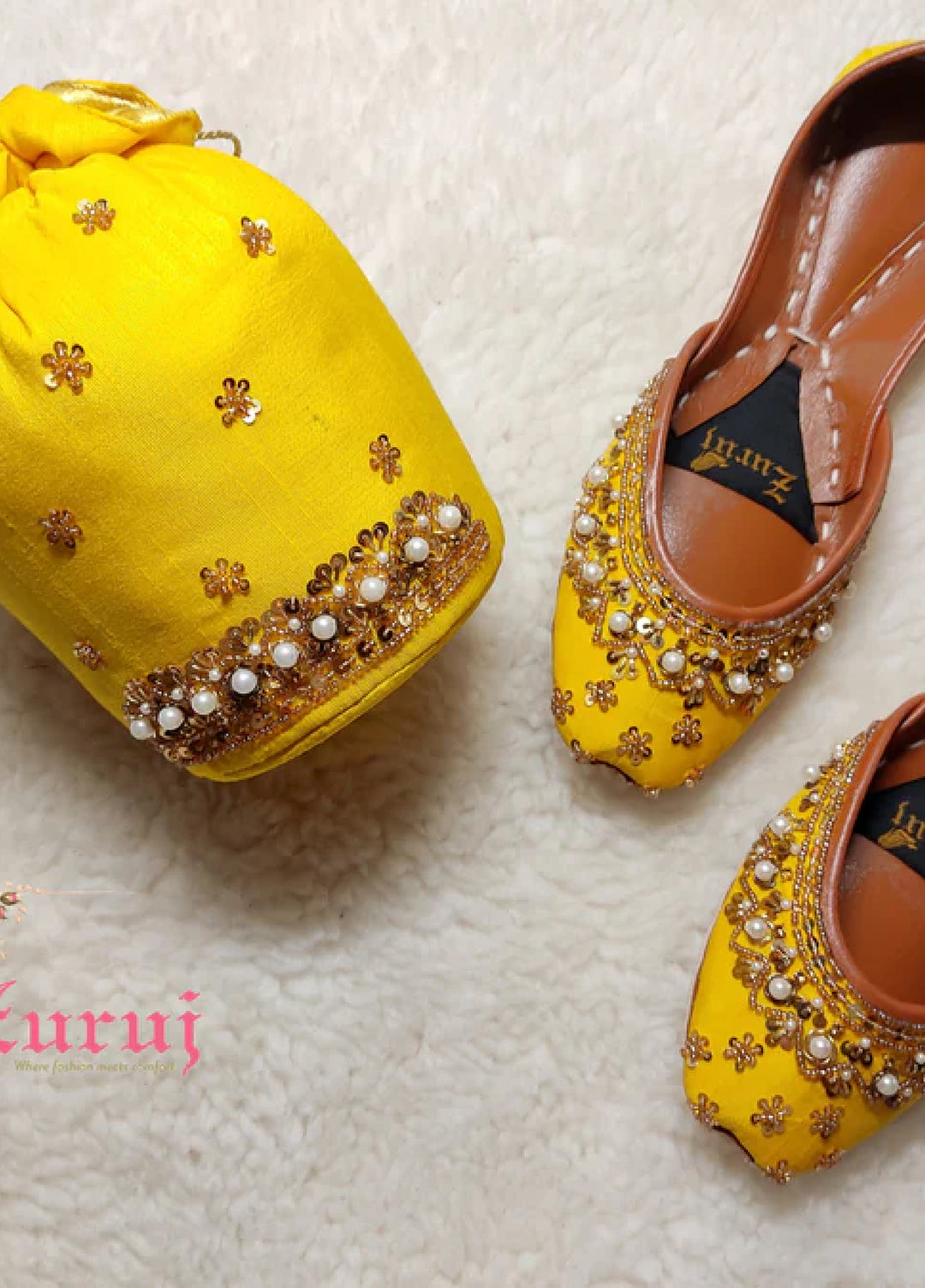 Zuruj Festive Style  Potli X Khussa  PL-92-Y