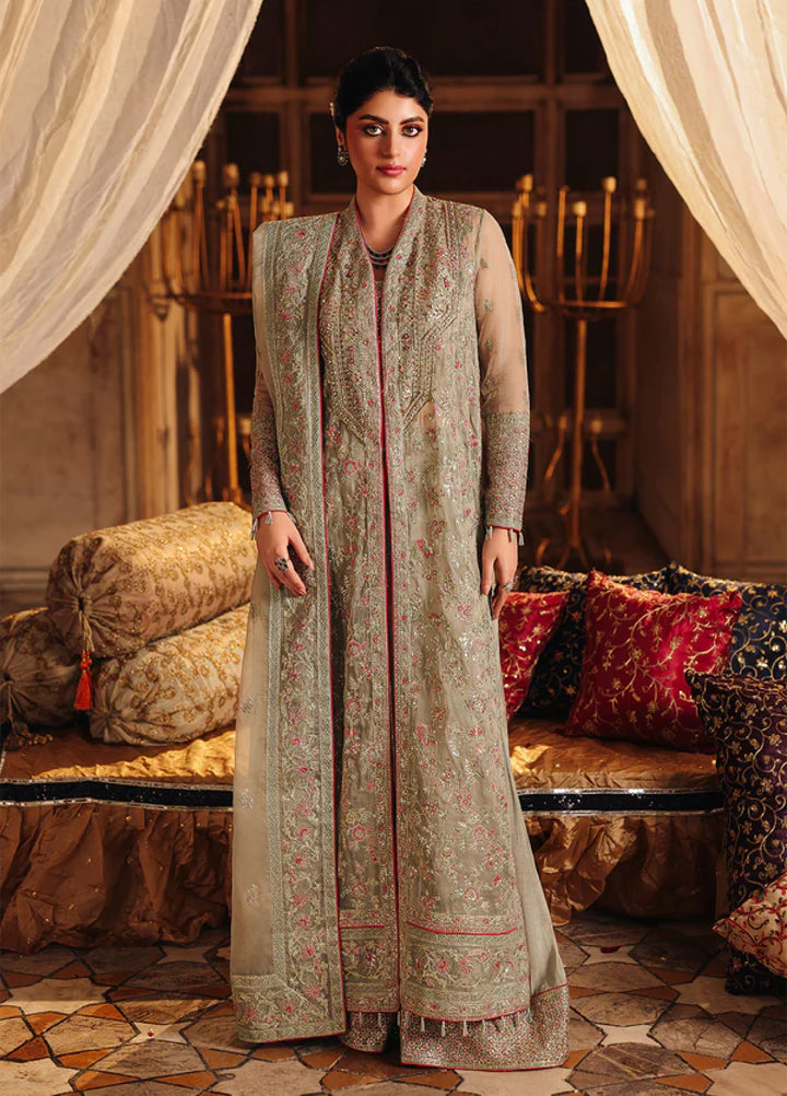 Silsila by Meeral Pret Embroidered Organza 3 Piece Nashmia - Festive Collection