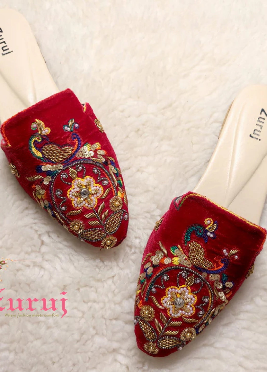 Zuruj Festive Style  Mules  ML-14