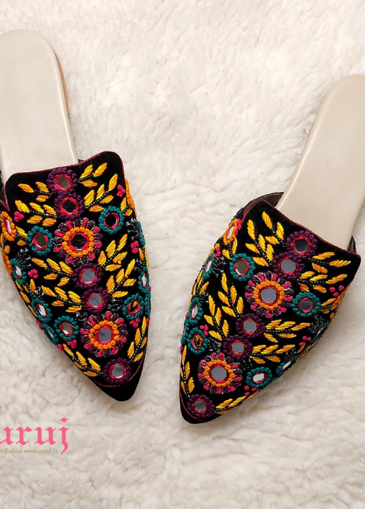 Zuruj Festive Style  Mules  ML-135