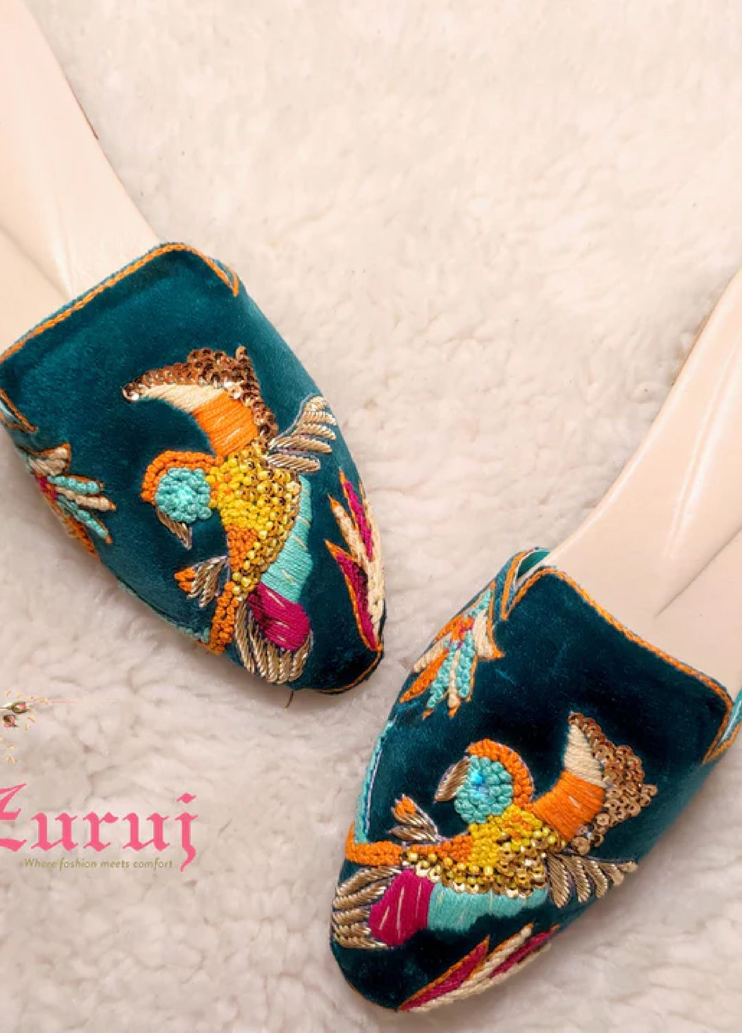 Zuruj Festive Style  Mules  ML-12