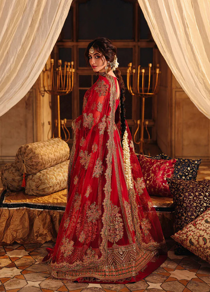 Silsila by Meeral Pret Embroidered Net 3 Piece Shehnoor - Festive Collection
