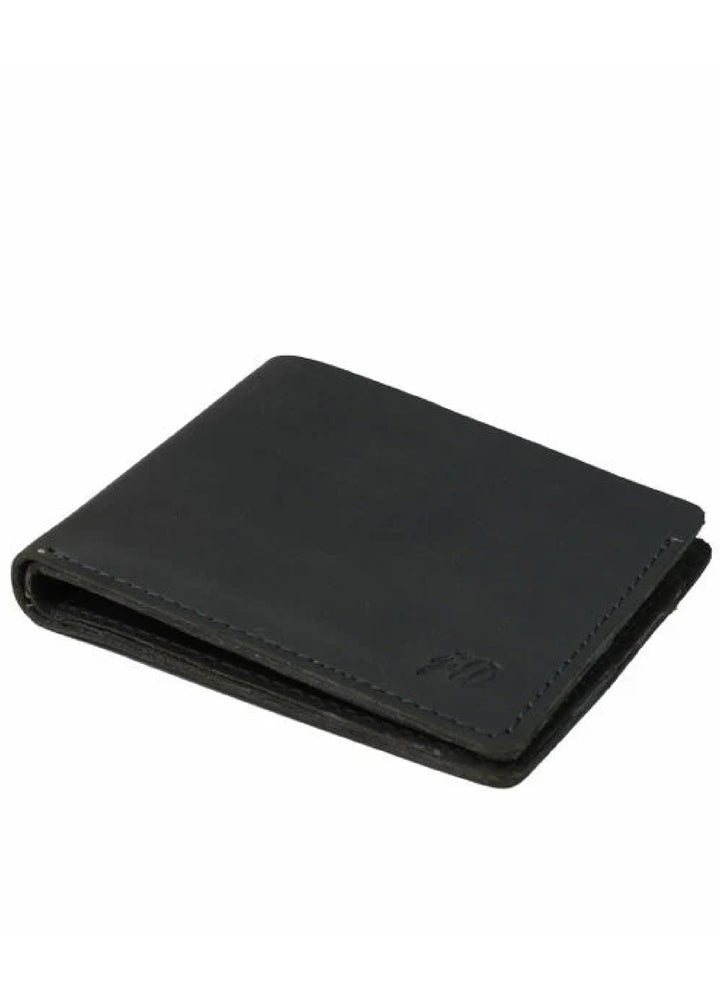 Vintage by Jild Mens Genuine Vintage Leather Wallet-BLACK S2 - Wallets Collection