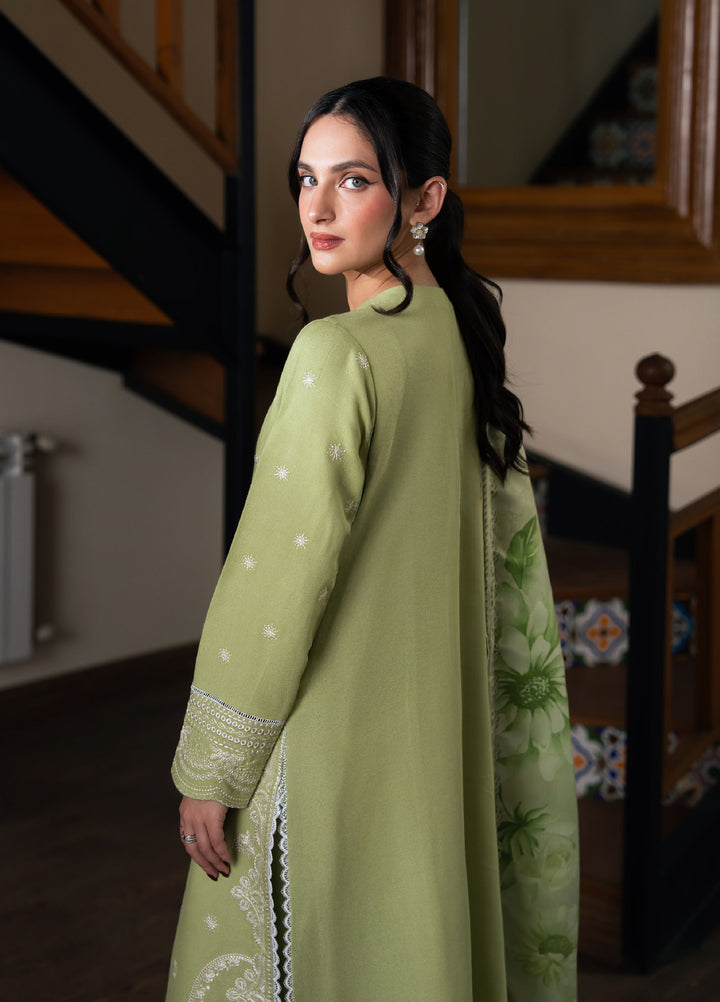 Neeshay Winter Reverie Unstitched Karandi Embroidered Suits 3 Piece NSH25WR Virsine - Winter Collection
