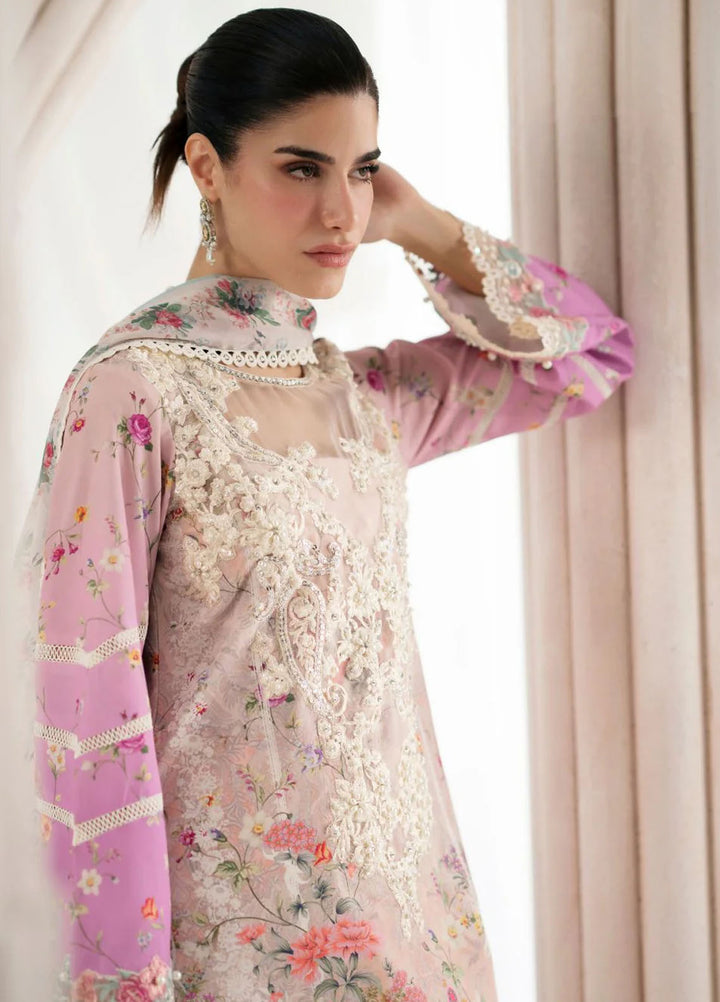 Garden Whisper by Ajr couture Embroidered Silk Suits Unstitched 3 Piece AJR25GWAJR-PS-08 Ceyla - Formals Collection