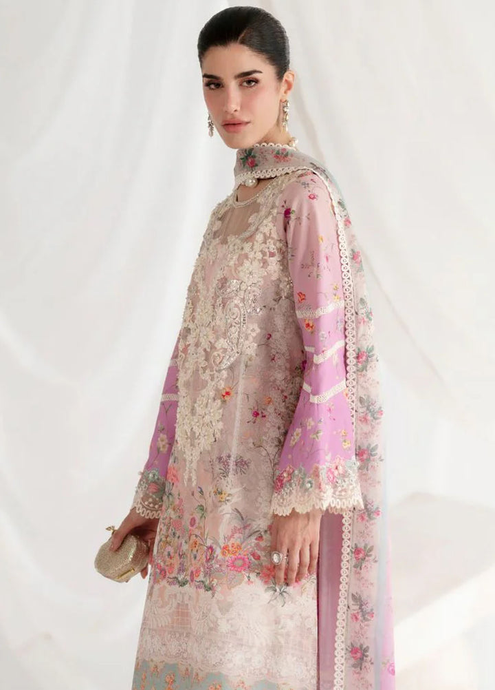 Garden Whisper by Ajr couture Embroidered Silk Suits Unstitched 3 Piece AJR25GWAJR-PS-08 Ceyla - Formals Collection