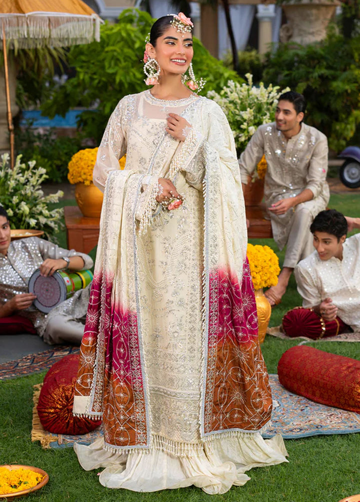 Haye Dil by Sahane Embroidered Chiffon Suits Unstitched 4 Piece SNE25HD CT 29007 Written in Stars - Formals Collection
