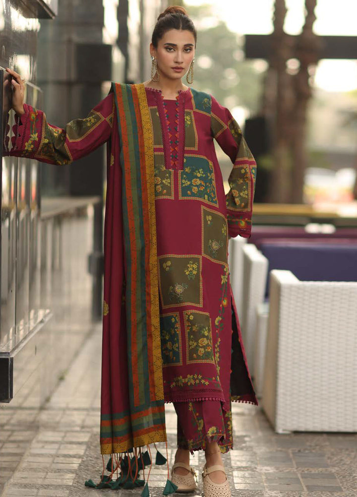 C Prints by Charizma Printed Linen Suits Unstitched 3 Piece CZ25CW CPW5-10 - Winter Collection