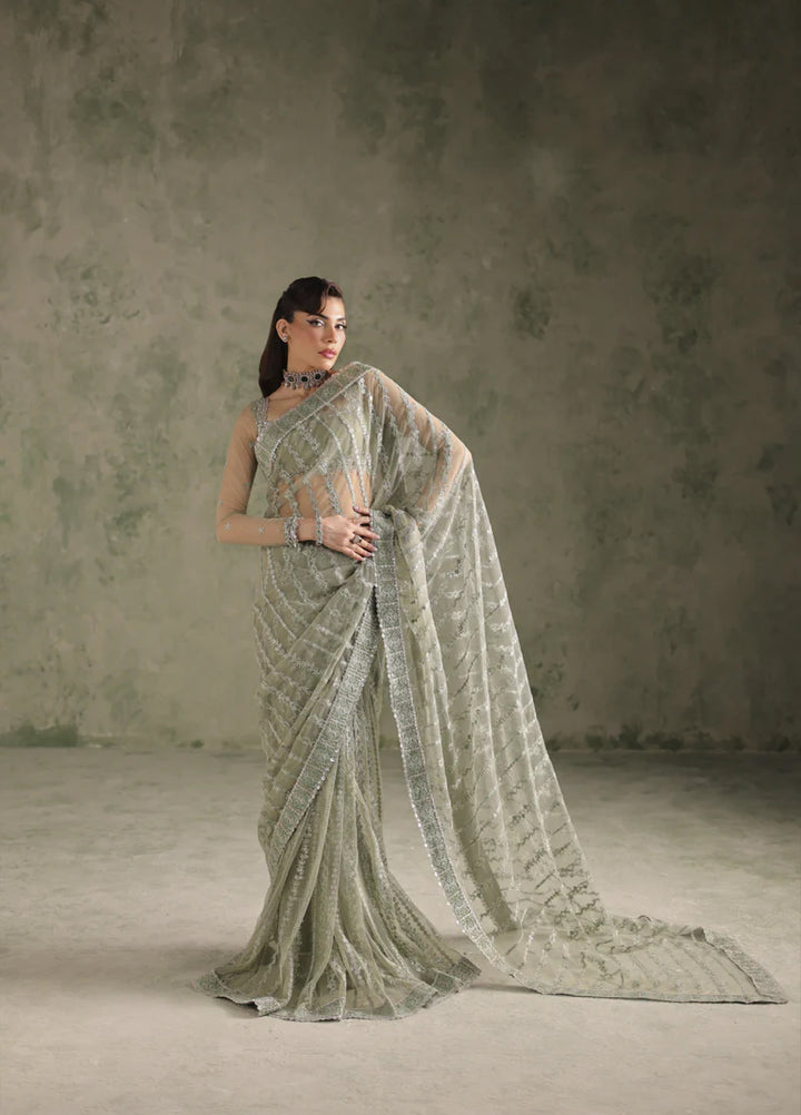 Esmeree by Imran Ramzan Embroidered Unstitched Net 3 Piece Etreinte De Reve - Formals Collection