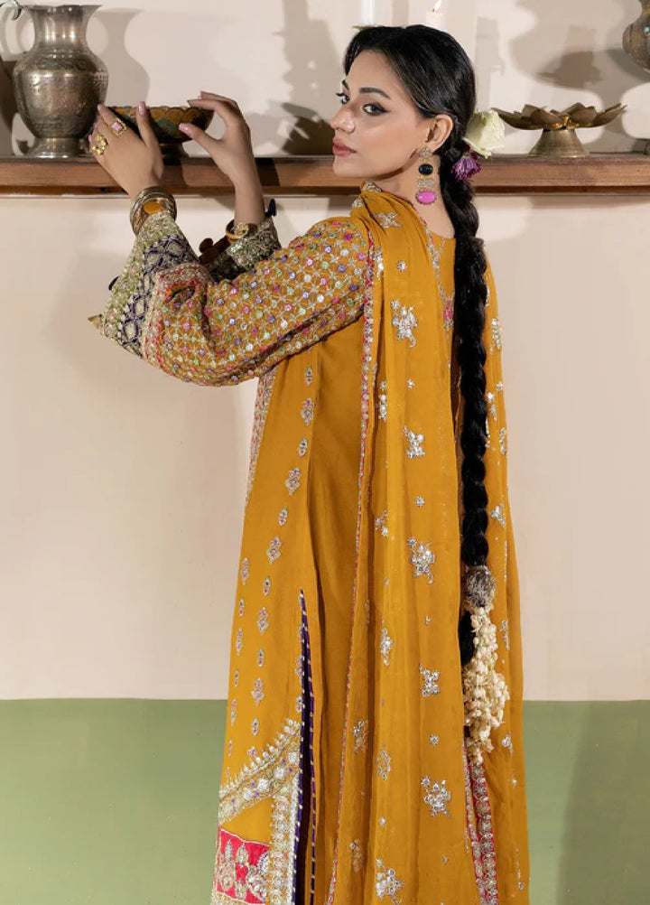 Sahellian by Meerak Women Pret Luxury Chiffon 4 Piece Sahiba - Formals Collection