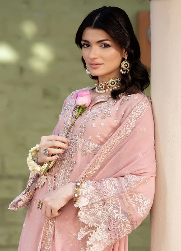 Sahellian by Meerak Women Pret Luxury Chiffon 4 Piece Rukhsar - Formals Collection