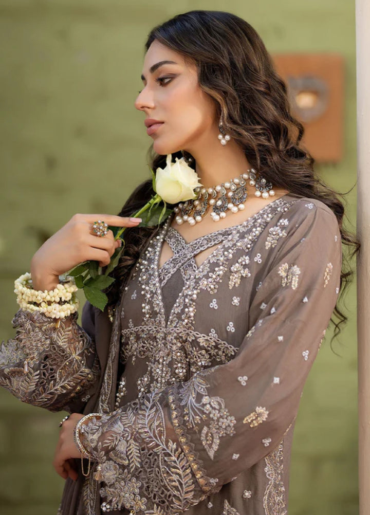 Sahellian by Meerak Women Pret Luxury Chiffon 4 Piece Gulrukh - Formals Collection