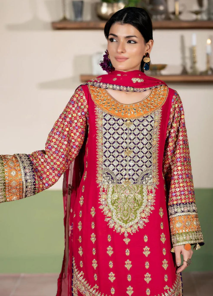 Sahellian by Meerak Women Pret Luxury Chiffon 4 Piece Heer - Formals Collection