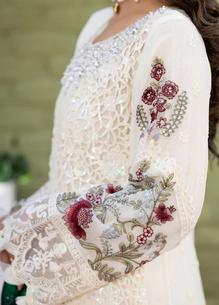 Sahellian by Meerak Women Pret Luxury Chiffon 4 Piece Chandni - Formals Collection