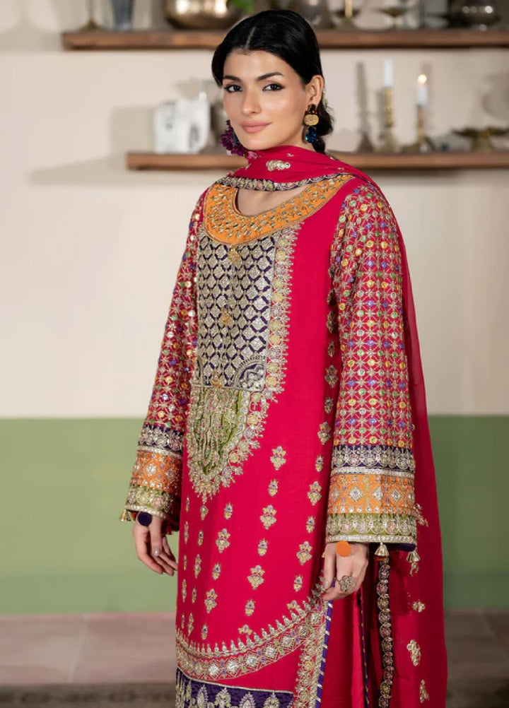 Sahellian by Meerak Women Pret Luxury Chiffon 4 Piece Heer - Formals Collection