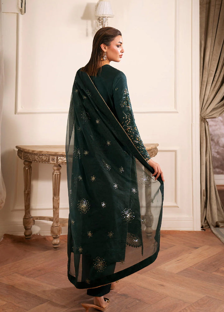 Luxe by Neeshay Pret Korean Raw Silk Emerelle - Festive Collection