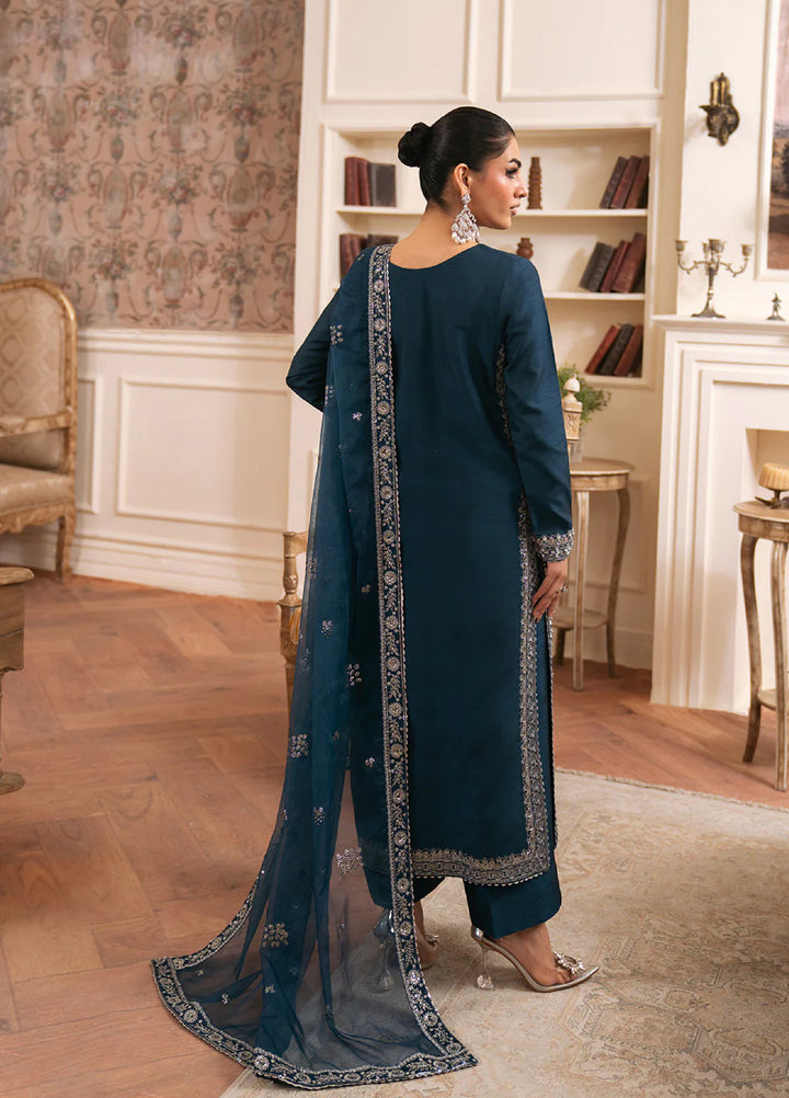 Luxe by Neeshay Pret Korean Raw Silk Seraya - Festive Collection
