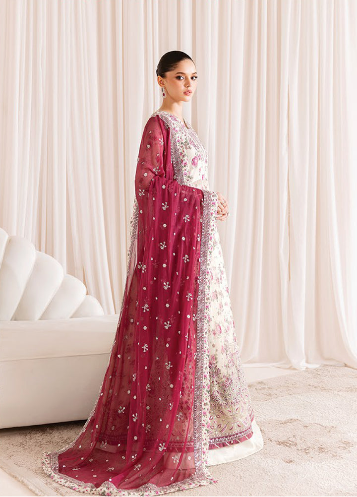 Xenia Formals Unstitched Embroidered Chiffon 3 Piece Suits XE25FU D-02 Dameera - Formal Collection
