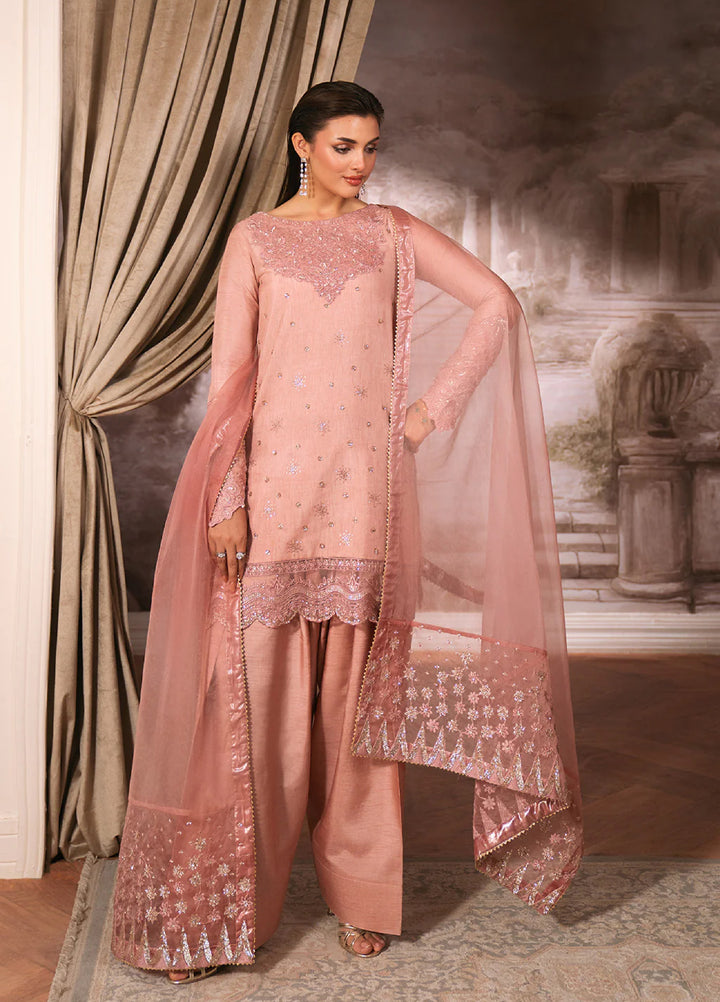 Luxe by Neeshay Pret Korean Raw Silk Fiore - Festive Collection