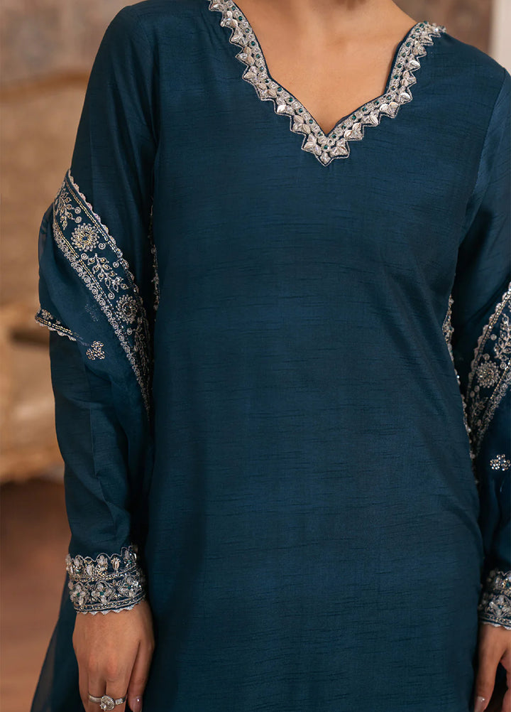 Luxe by Neeshay Pret Korean Raw Silk Seraya - Festive Collection