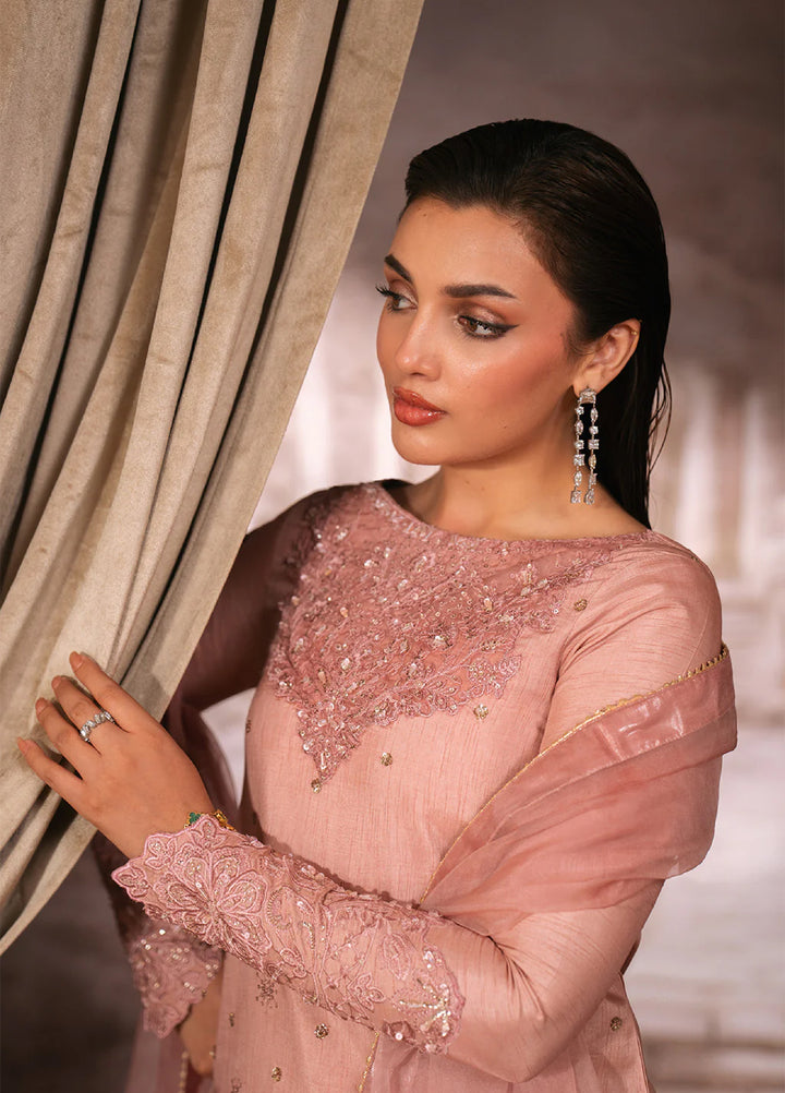 Luxe by Neeshay Pret Korean Raw Silk Fiore - Festive Collection