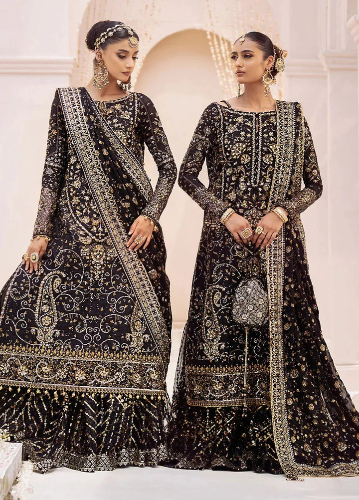 Aik Atelier Embroidered Net Suits Unstitched 3 Piece AIK25EF Vl2 Look 07 - Formals Collection
