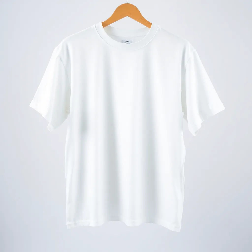 Tee Zania Men's Oversized Plain Oversized White TZ - 021 - T-shirts Collection